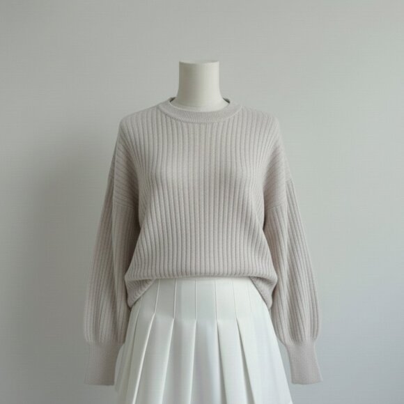 Dynamite Sweaters - Dynamite Beige Knit Sweater